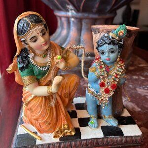 Damodar Krishna 5" Resin Statue